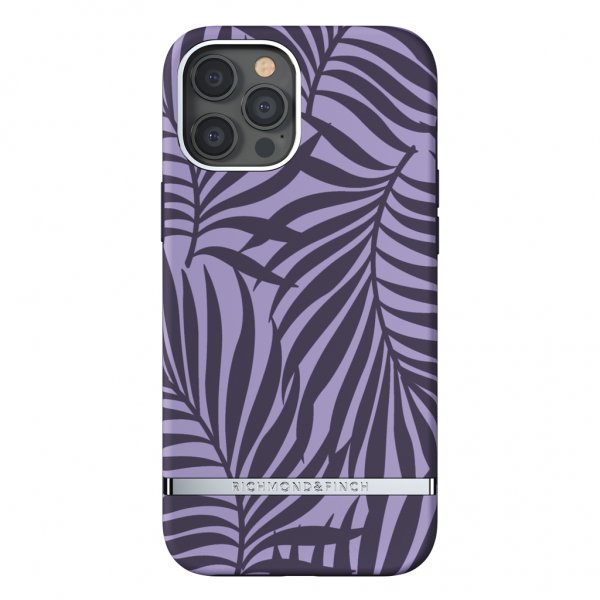 Richmond & Finch iPhone 12 Pro Max Skal Purple Palm