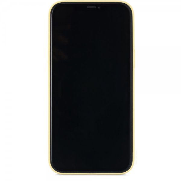 holdit iPhone 12 Pro Max Skal Silikon Gul