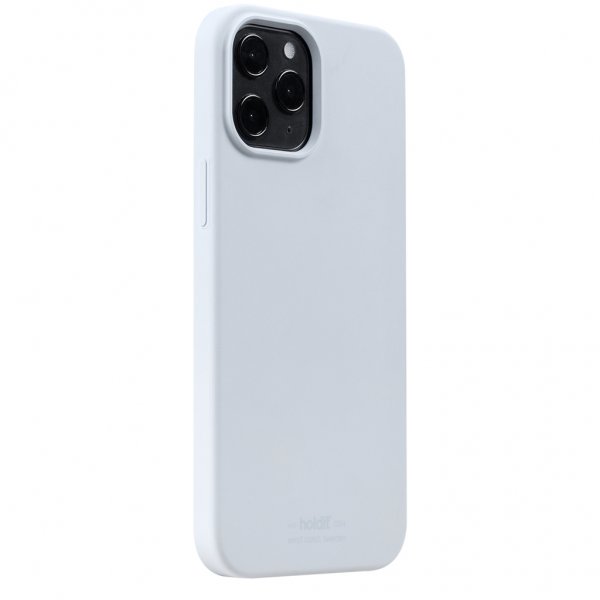 holdit iPhone 12 Pro Max Skal Silikon Mineral Blue
