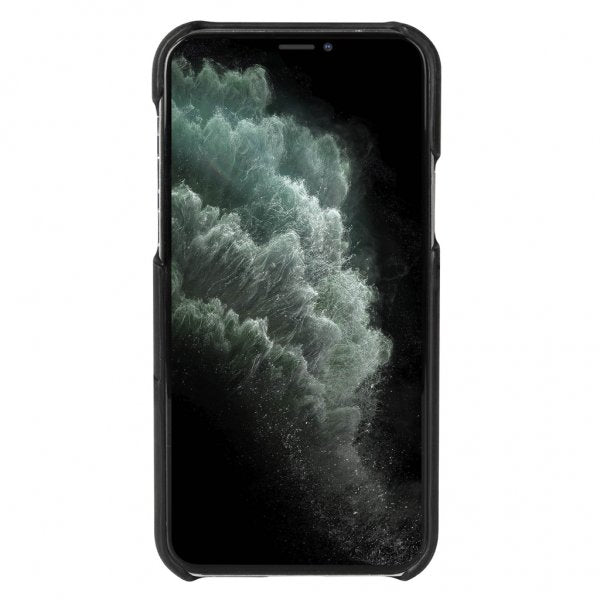 Krusell iPhone 12 Pro Max Skal Sunne CardCover Vintage Black