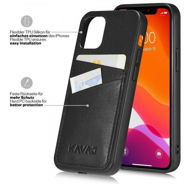 KAVAJ iPhone 12 Pro Max Skal Tokyo Svart