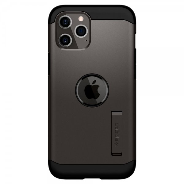 Spigen iPhone 12 Pro Max Skal Tough Armor Gunmetal