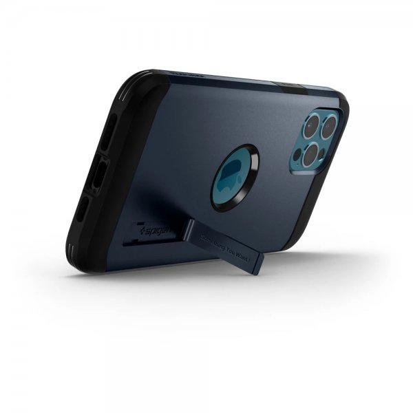 Spigen iPhone 12 Pro Max Skal Tough Armor Metal Slate