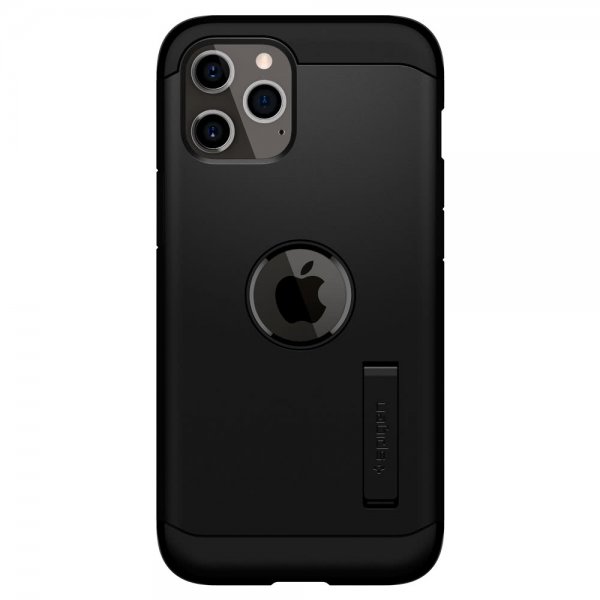 Spigen iPhone 12 Pro Max Skal Tough Armor Svart