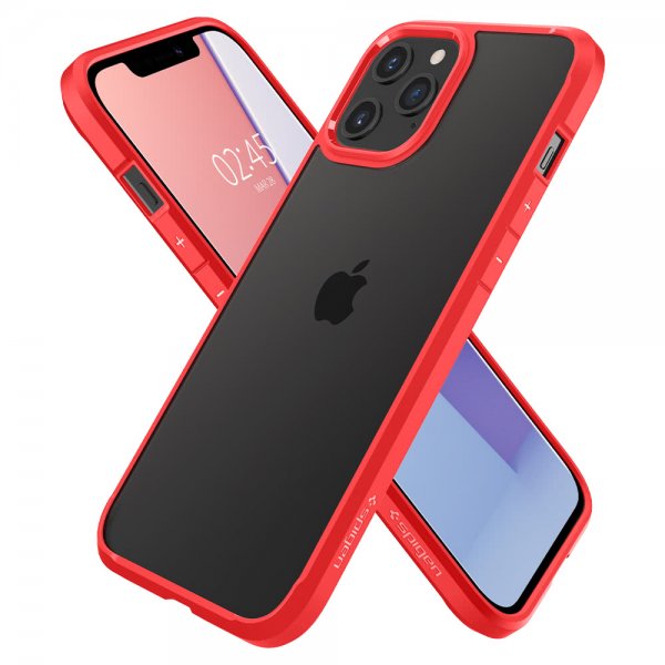 Spigen iPhone 12 Pro Max Skal Ultra Hybrid Röd