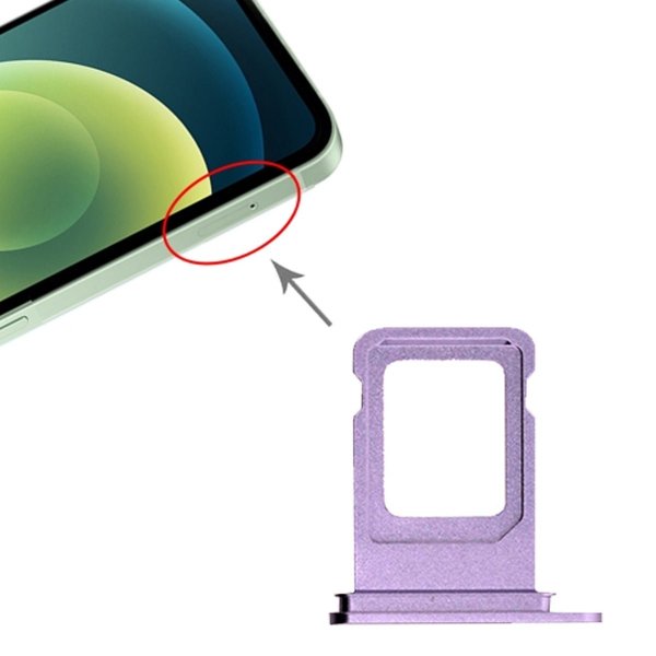 iPhone 12 Simkortshållare - Lila