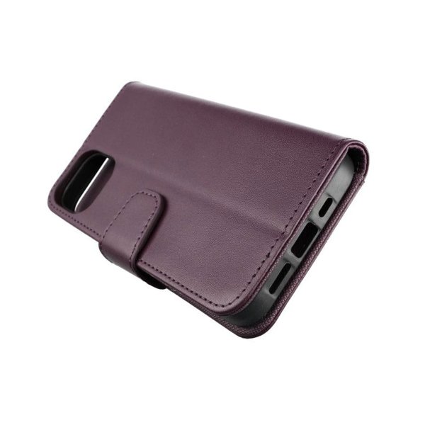 Rvelon iPhone 12/iPhone 12 Pro Fodral Utfällbart Kortfack Lila