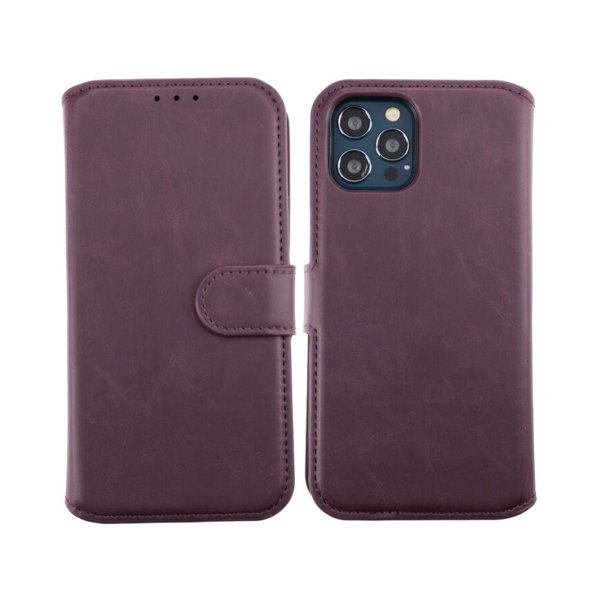 Rvelon iPhone 12/iPhone 12 Pro Fodral Magnetiskt Avtagbart Skal Lila