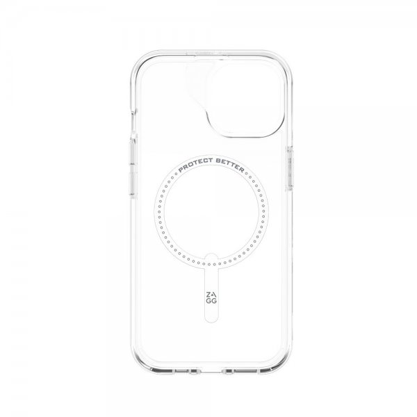 ZAGG iPhone 13/14/15/16e/17e Skal Crystal Palace Snap Transparent