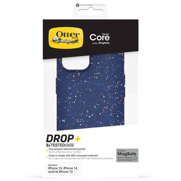 Otterbox iPhone 13/14/15/16e/17e Skal Core MagSafe Blueberry Pie