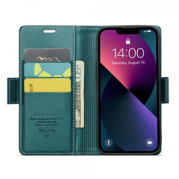 CaseMe iPhone 13 Fodral 023 Series Grön