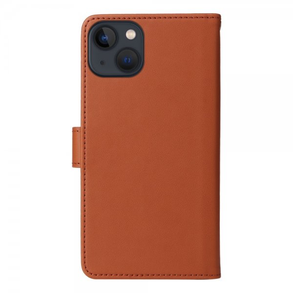 Betopnice iPhone 13 Fodral med Löstagbart Skal 005 Brun