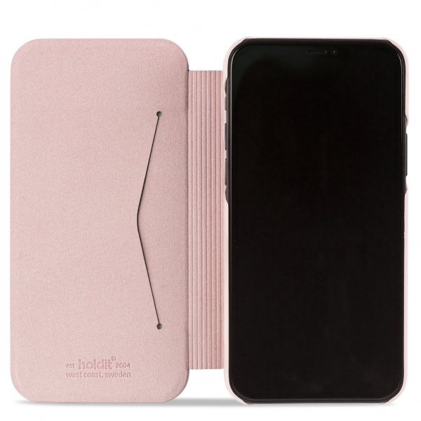 holdit iPhone 13 Fodral SlimFlip Wallet Blush Pink