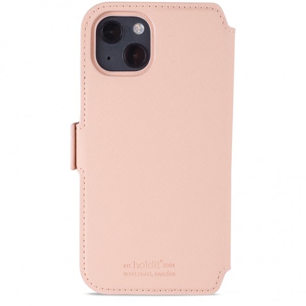 holdit iPhone 13 Fodral Wallet Case Magnet Stockholm Rosa