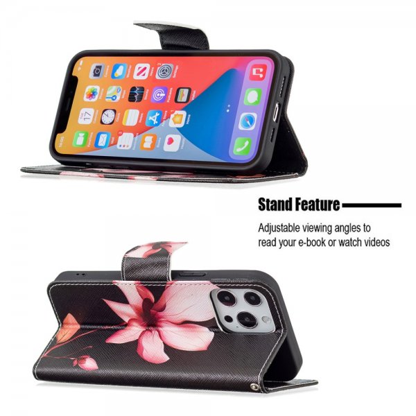 iPhone 13 Pro Fodral Motiv Rosa Lotus