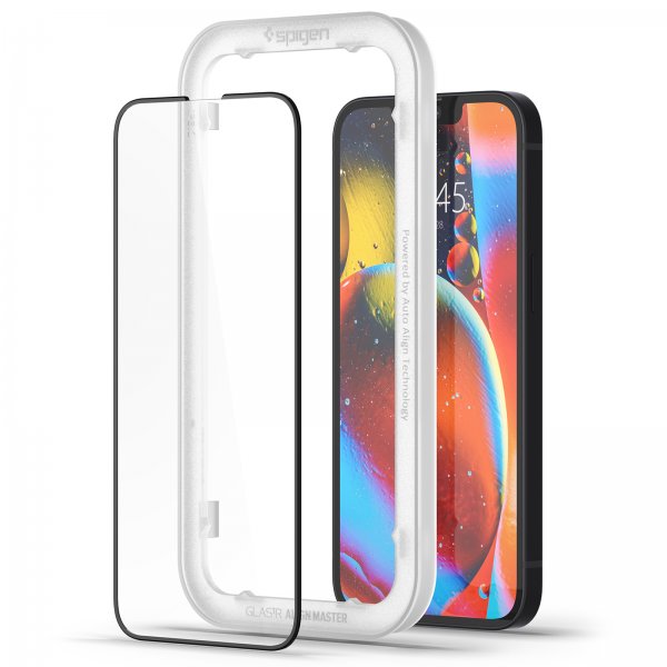 Spigen iPhone 13/iPhone 13 Pro/iPhone 14 Skärmskydd GLAS.tR ALIGNmaster 2-pack