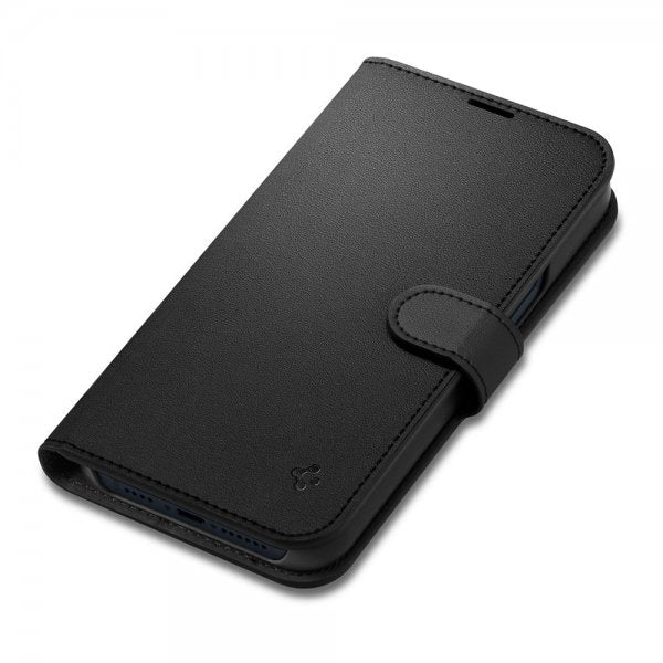 Spigen iPhone 13/iPhone 14 Fodral Wallet S Svart
