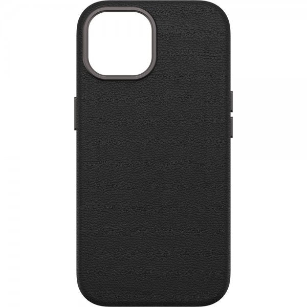 Otterbox iPhone 13/14/15 Skal Symmetry Cactus Leather MagSafe Noir Ash