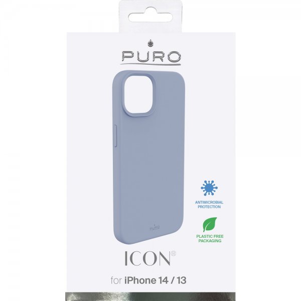 Puro iPhone 13/iPhone 14 Skal Icon Blå