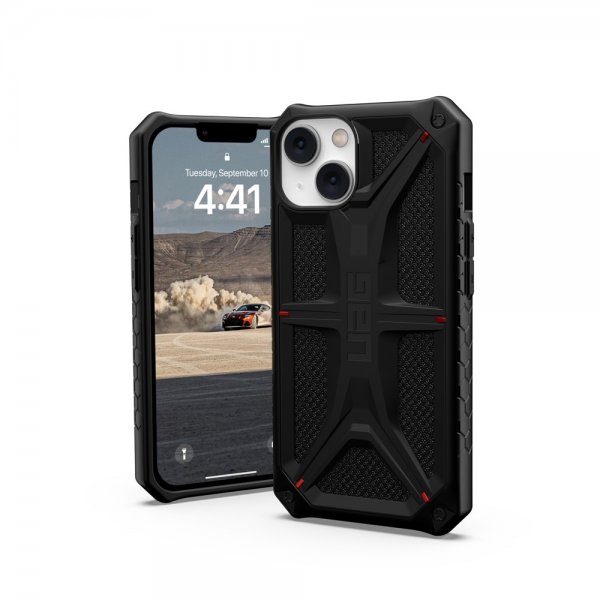 Urban Armor Gear (UAG) iPhone 13/iPhone 14 Skal Monarch Kevlar Black