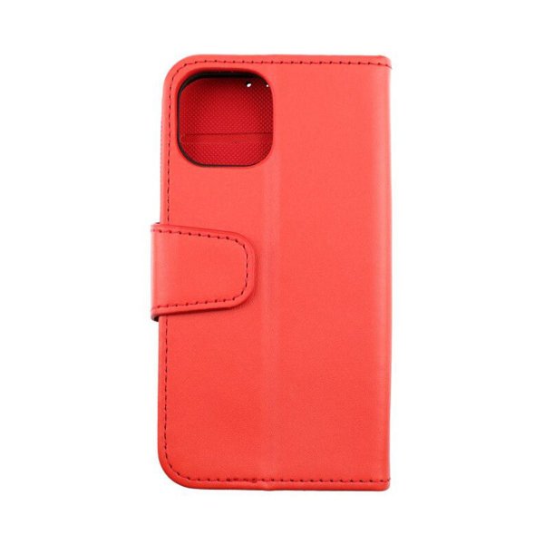 Rvelon iPhone 13 Mini Fodral Utfällbart Kortfack Röd