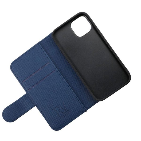 Rvelon iPhone 13 Mini Fodral Magnetiskt Avtagbart Skal Blå
