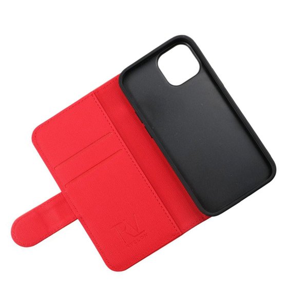 Rvelon iPhone 13 Mini Fodral Magnetiskt Avtagbart Skal Röd