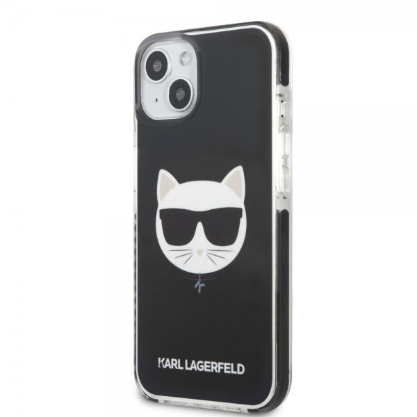 Karl Lagerfeld iPhone 13 Mini Skal Choupette Svart