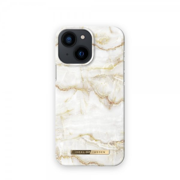 Ideal of Sweden iPhone 13 Mini Skal Fashion Case Golden Pearl Marble