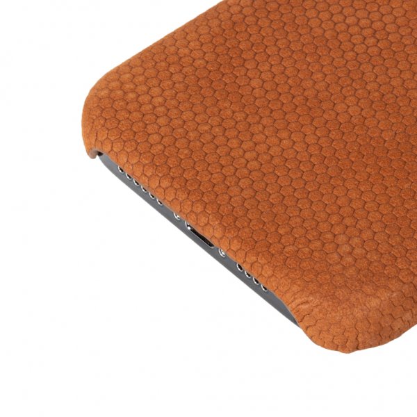 Krusell iPhone 13 Mini Skal Leather Cover Cognac