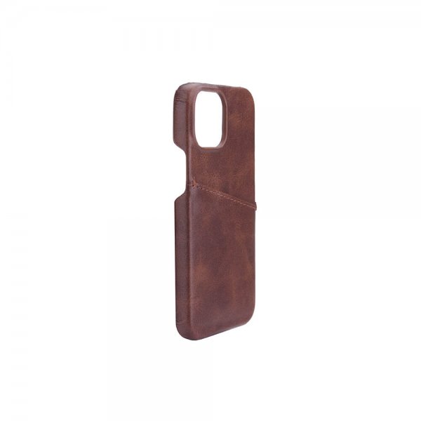 Onsala iPhone 13 Mini Skal med ett Kortfack Brun