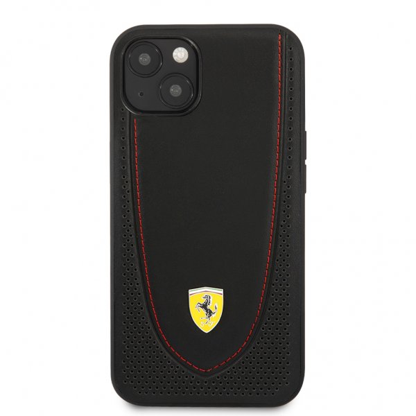 Ferrari iPhone 13 Mini Skal Perforerad Svart