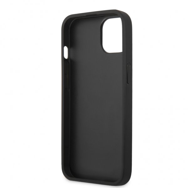 Guess iPhone 13 Mini Skal Printed Stripe Grå