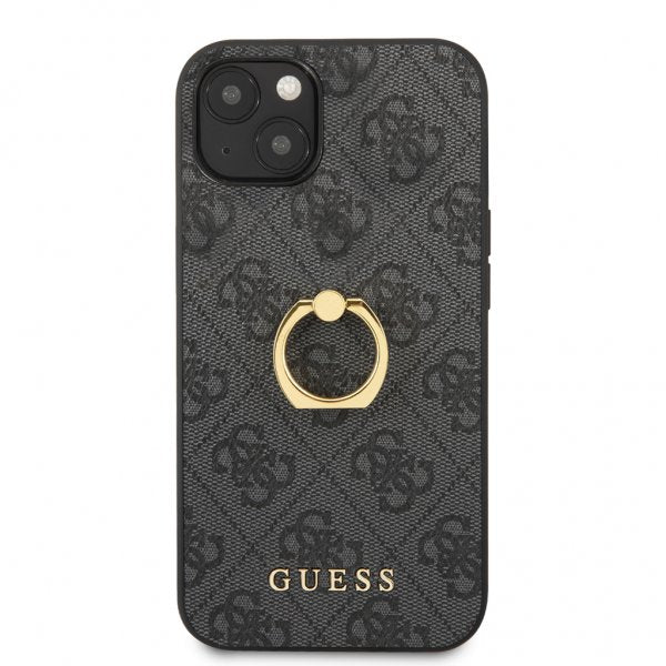 Guess iPhone 13 Mini Skal Ring Stand Grå