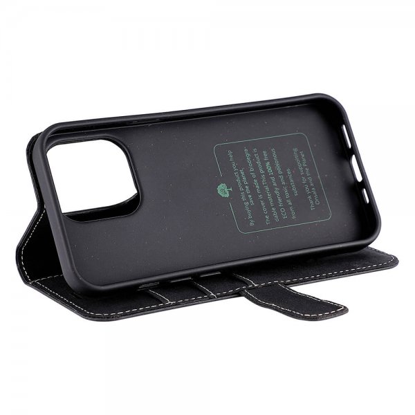 Onsala iPhone 13 Pro Fodral ECO Wallet Svart