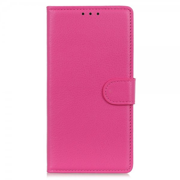 Nordic Covers iPhone 13 Pro Fodral Litchi Magenta