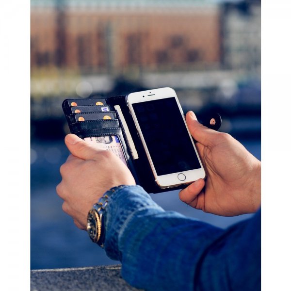 Ideal of Sweden iPhone 13 Pro Fodral Magnet Wallet+ Svart