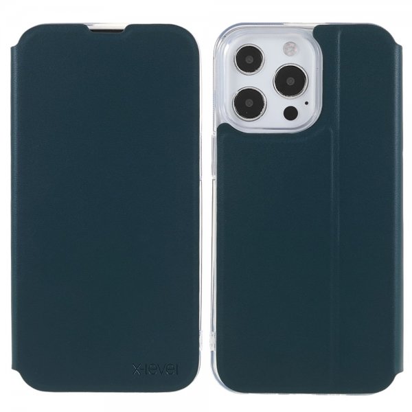 X-Level iPhone 13 Pro Fodral Shandoo Series Grön