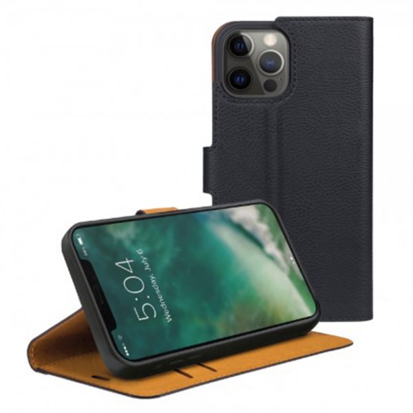 Xqisit iPhone 13 Pro Fodral Slim Wallet Selection Svart