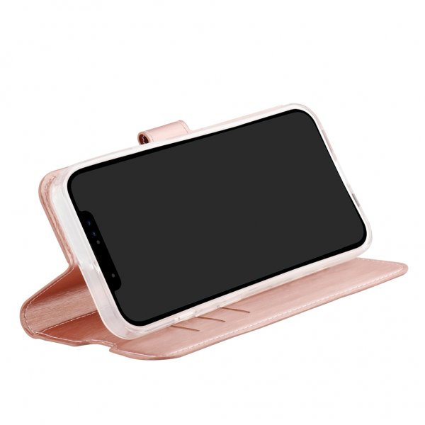 Vivanco iPhone 13 Pro Max Fodral Classic Wallet Roseguld