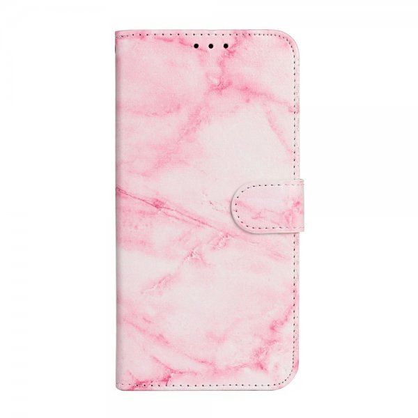 iPhone 13 Pro Max Fodral Motiv Rosa Marmor