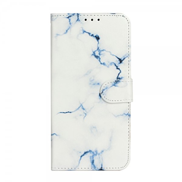 iPhone 13 Pro Max Fodral Motiv Vit Marmor