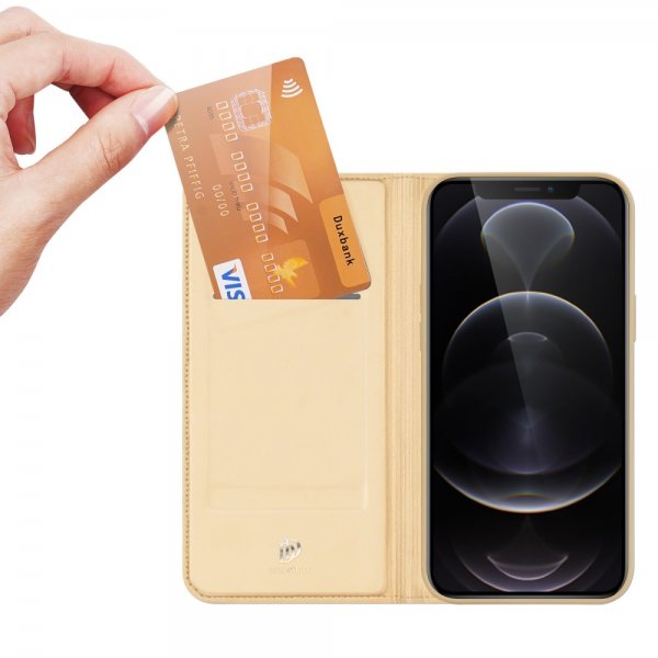 Dux Ducis iPhone 13 Pro Max Fodral Skin Pro Series Guld