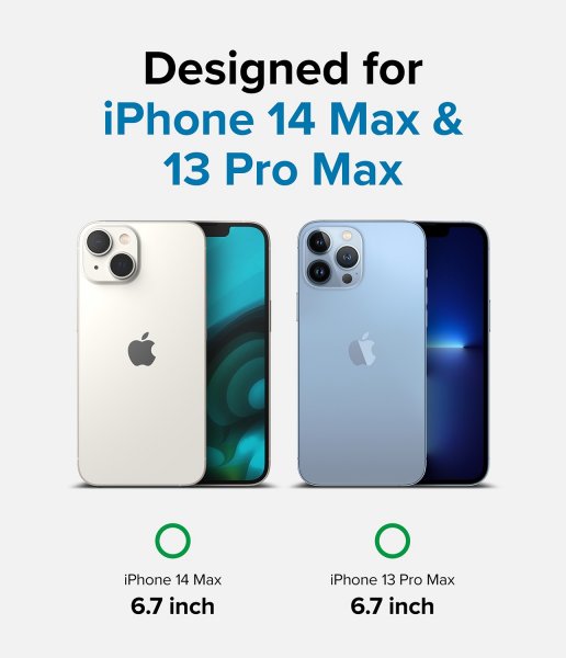 Ringke iPhone 13 Pro Max/iPhone 14 Plus Skärmskydd Privacy Glass