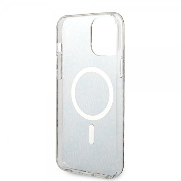 Guess iPhone 13 Pro Max Skal 4G Pattern MagSafe Brun