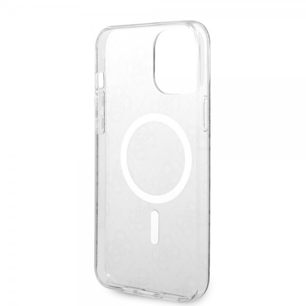 Guess iPhone 13 Pro Max Skal 4G Pattern MagSafe Svart