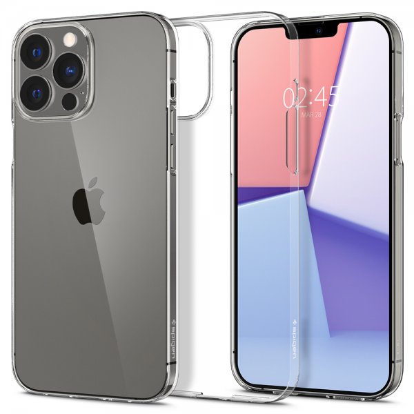 Spigen iPhone 13 Pro Max Skal AirSkin Crystal Clear