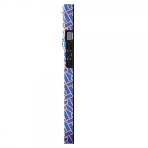 Richmond & Finch iPhone 13 Pro Max Skal Blue Apricot RF Logo