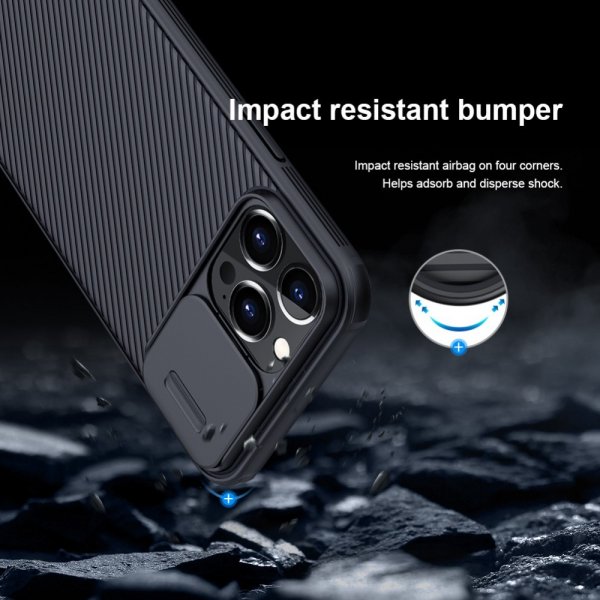 Nillkin iPhone 13 Pro Max Skal CamShield Pro Svart