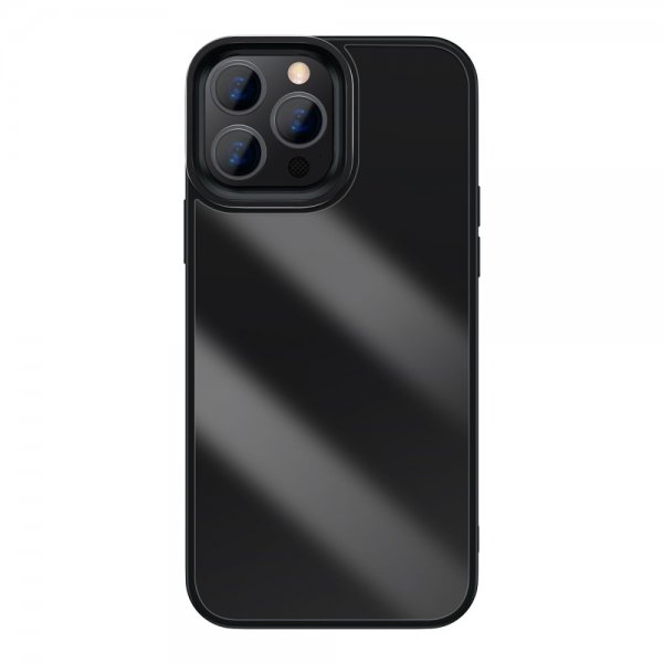 Baseus iPhone 13 Pro Max Skal Crystal Series Svart
